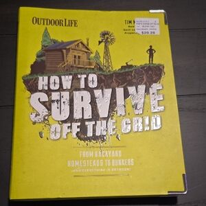Outdoor Life Yellow "How to Survive Off the Grid" Book